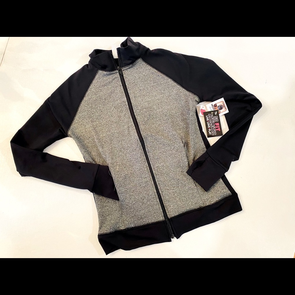 So Nikki Zip Up Girls Top!